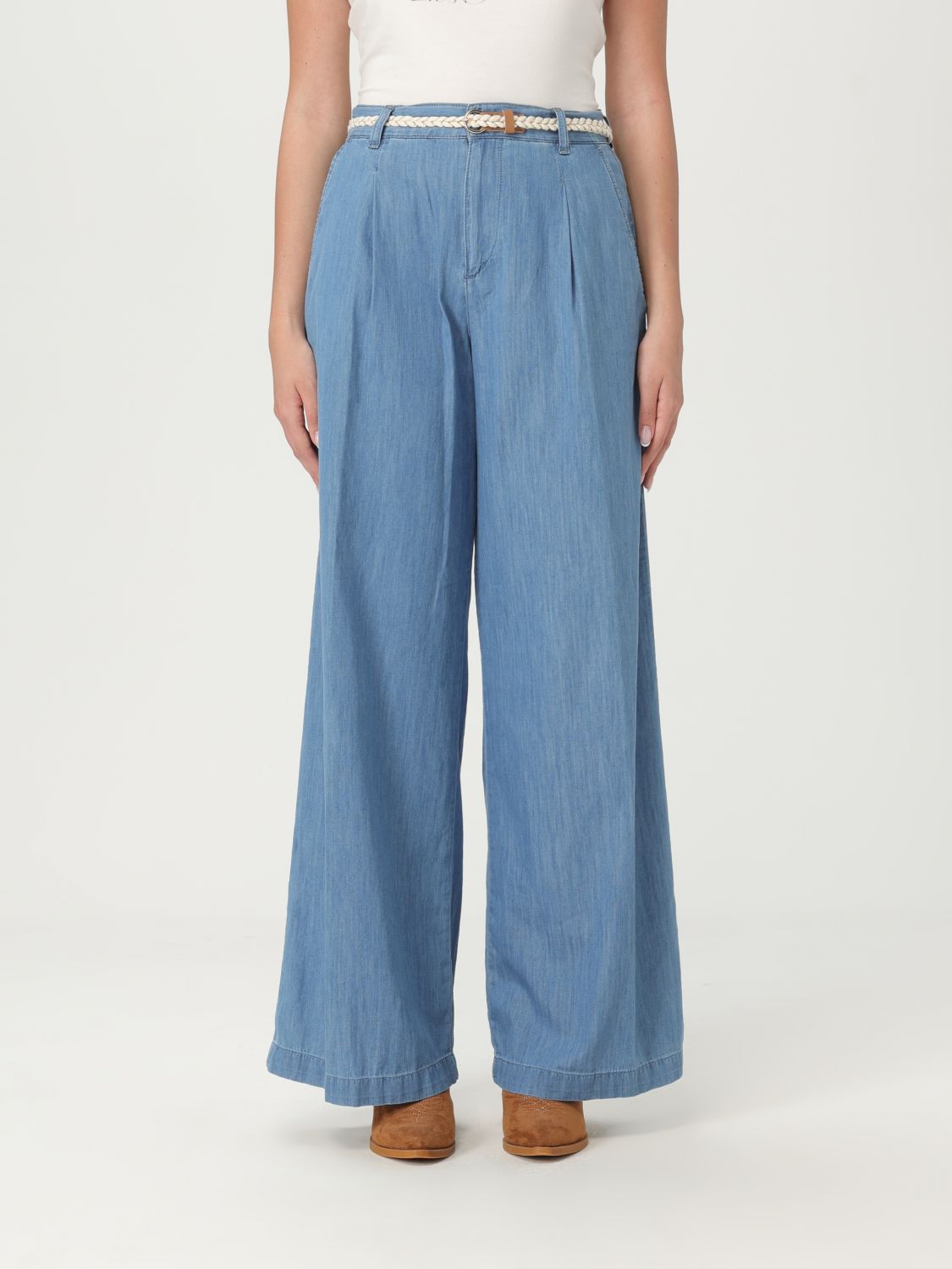 Shop Liu •jo Jeans Liu Jo Woman Color Blue 1