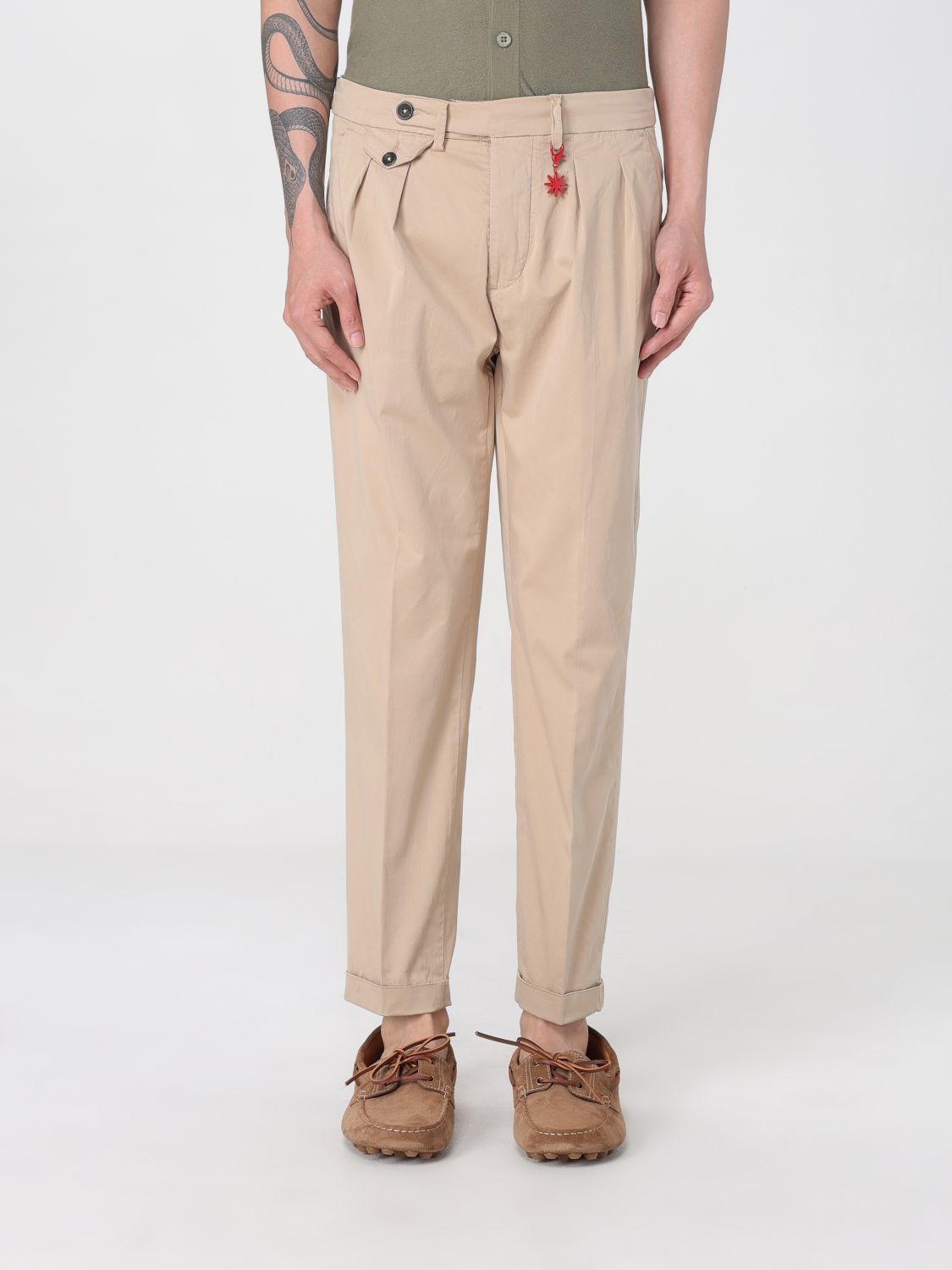 Manuel Ritz Pants  Men Color Beige