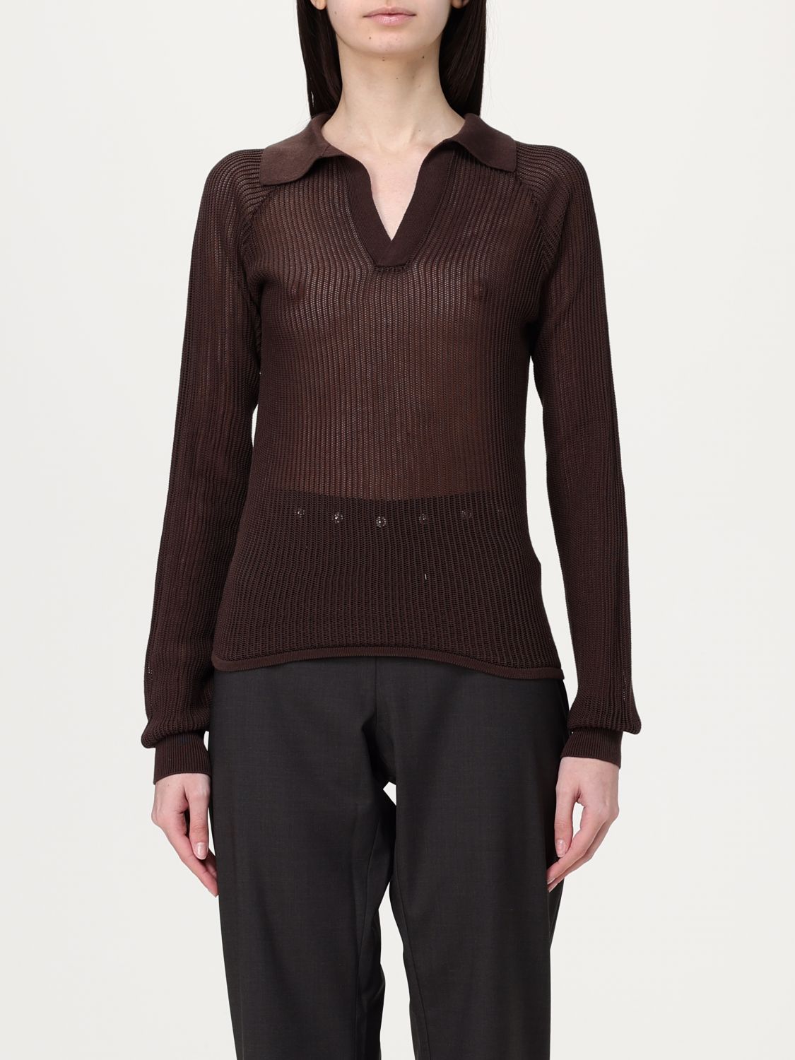 Paloma Wool Top  Woman Color Brown