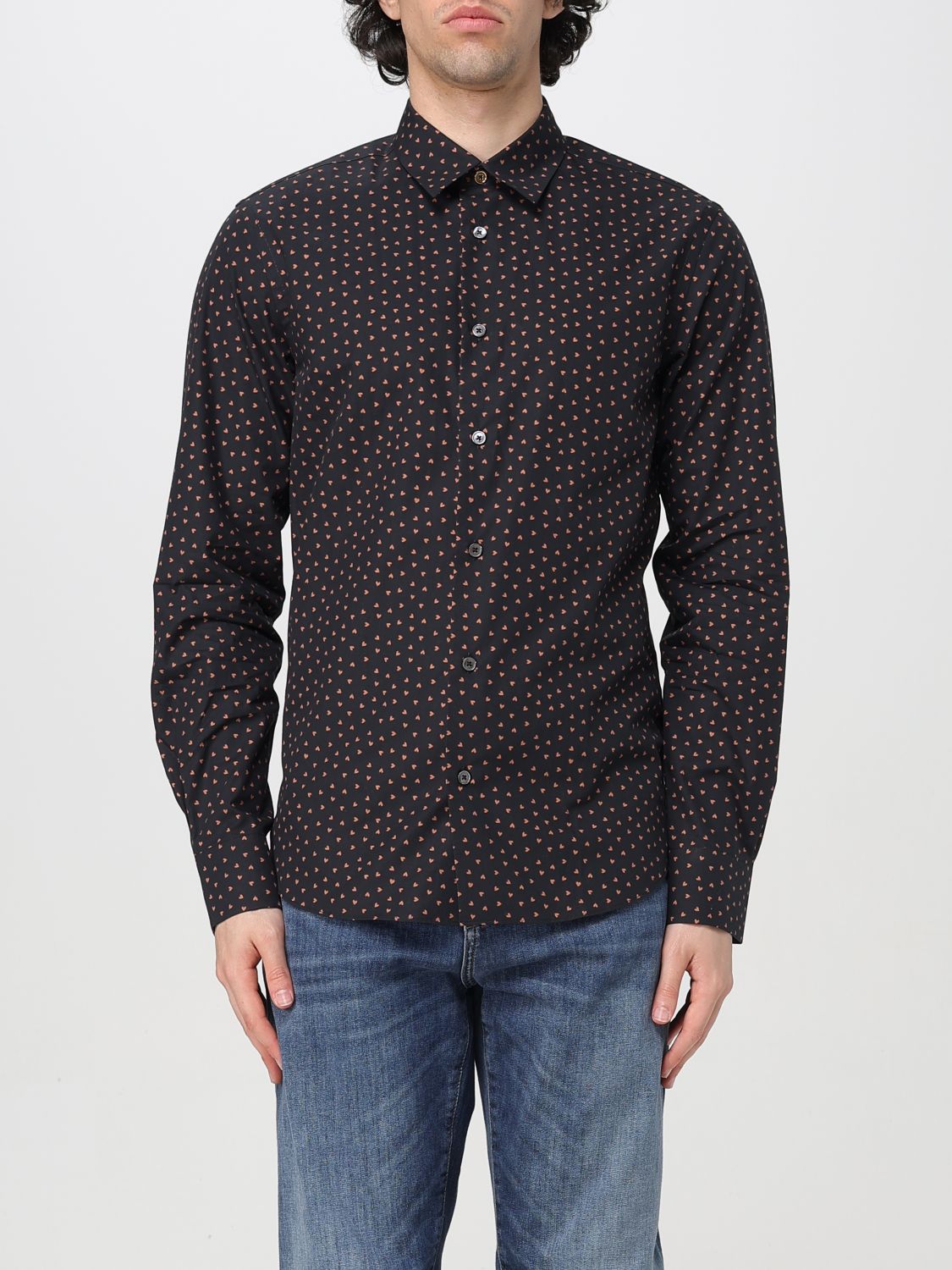 PAUL SMITH SHIRT PAUL SMITH MEN COLOR BLACK G91052002