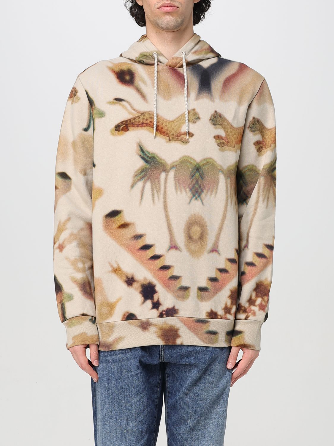 PAUL SMITH SWEATSHIRT PAUL SMITH MEN COLOR BEIGE G91094022