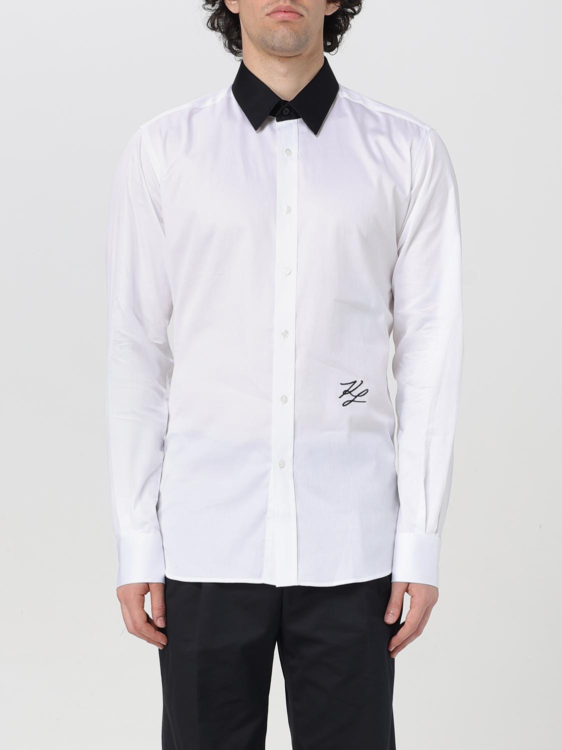 KARL LAGERFELD Hemd Herren Farbe Weiß