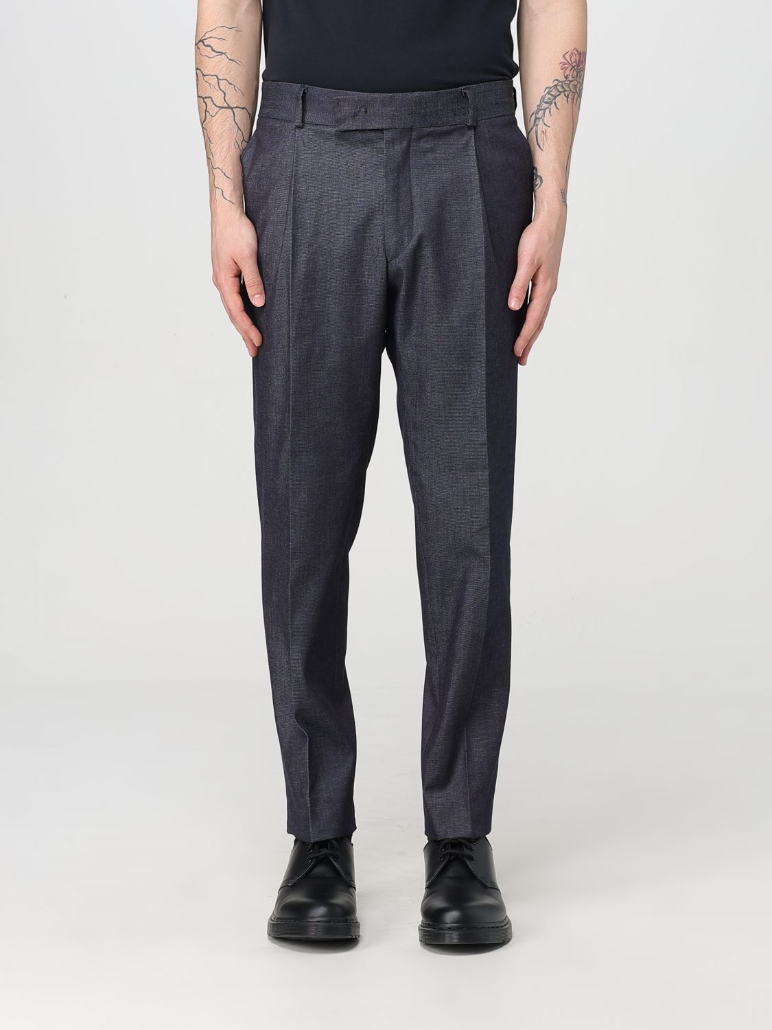 Karl Lagerfeld Pants Men Color Denim In Denim