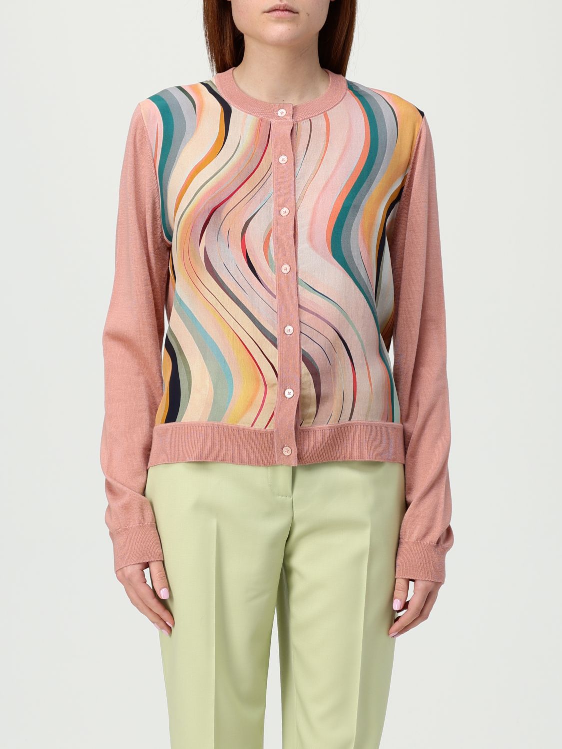 Ps By Paul Smith Cardigan In Lana A Fantasia Ps Paul Smith