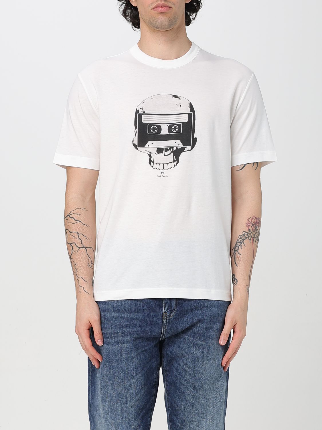 Shop Ps By Paul Smith T-shirt Ps Paul Smith Men Color White