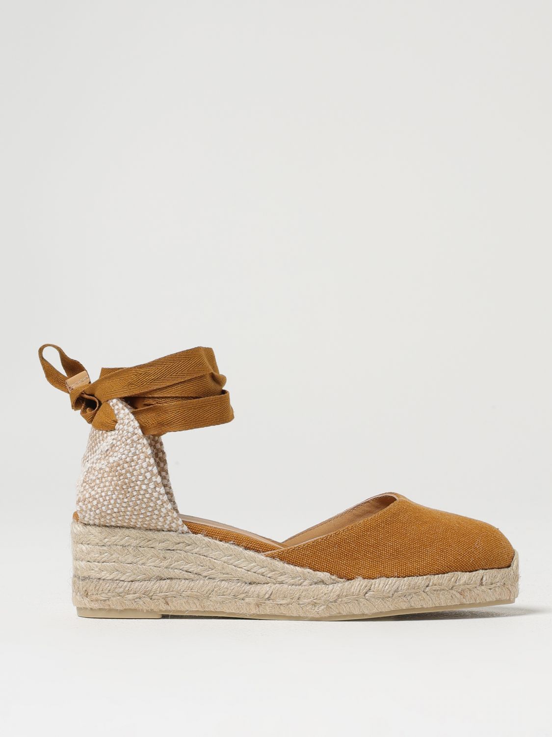 Castaã±er Espadrilles Castañer Woman Color Orange In Brown