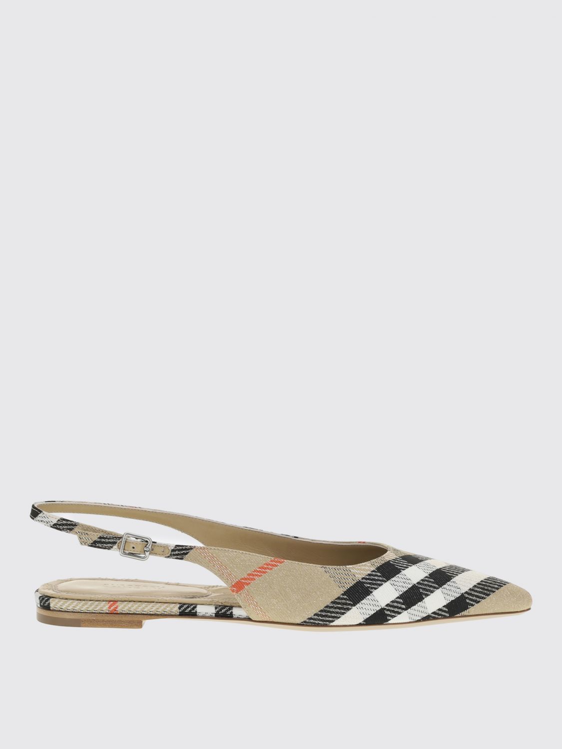 Burberry Flat Sandals  Woman Colour Sand