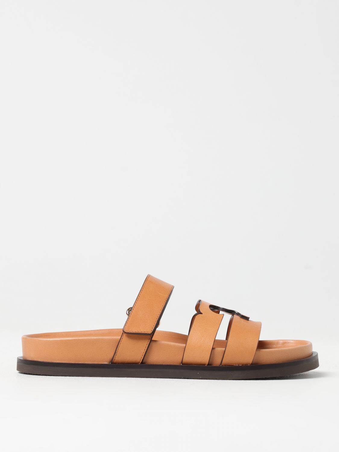 Tory Burch Flat Sandals  Woman Color Brown