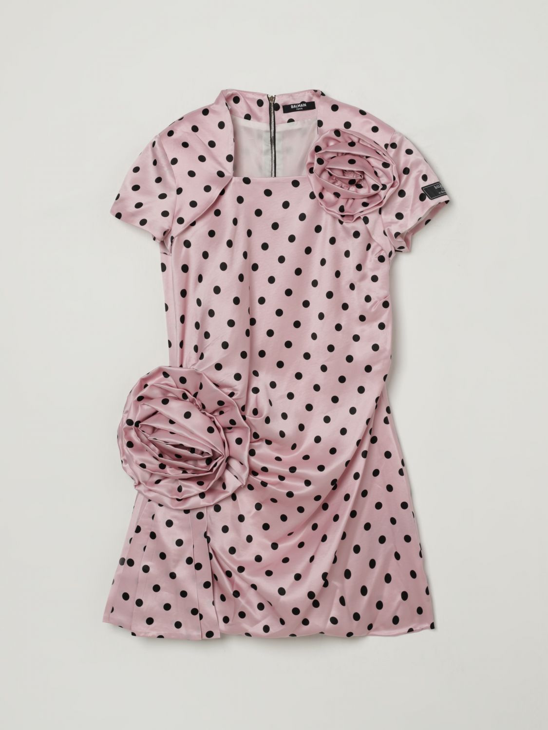 BALMAIN DRESS BALMAIN KIDS COLOR PINK G91548010