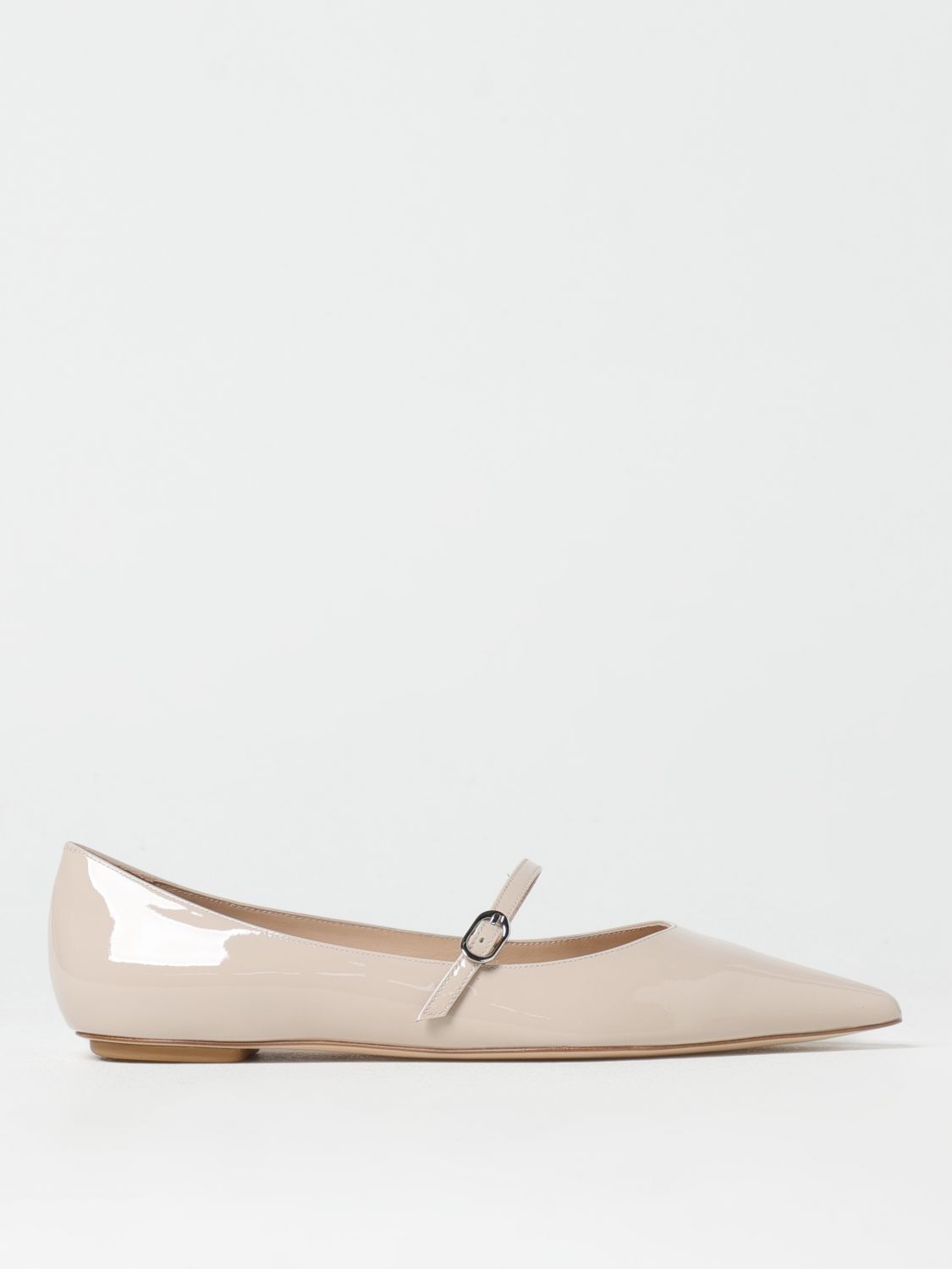 Stuart Weitzman Ballet Flats  Woman Colour White