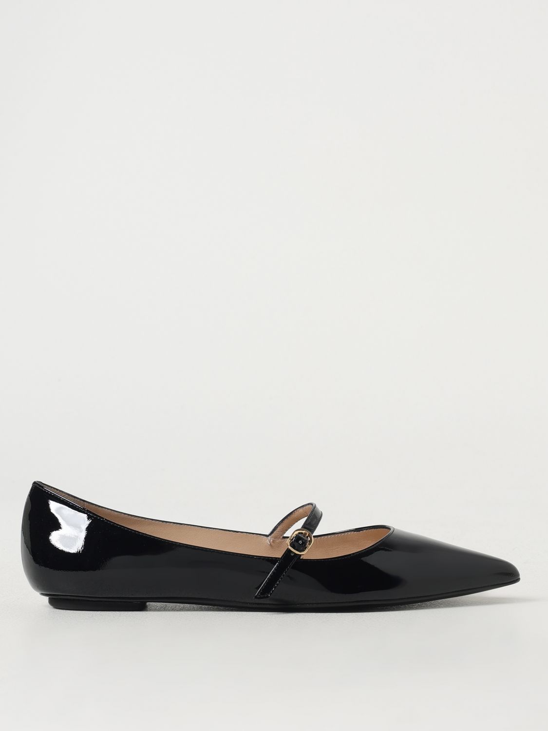 Stuart Weitzman Ballet Flats  Woman Colour Black