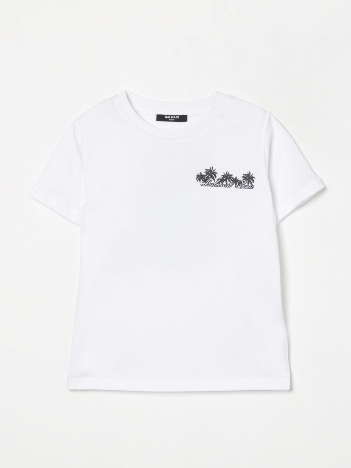 BALMAIN T-SHIRT BALMAIN KIDS COLOR WHITE G91552001