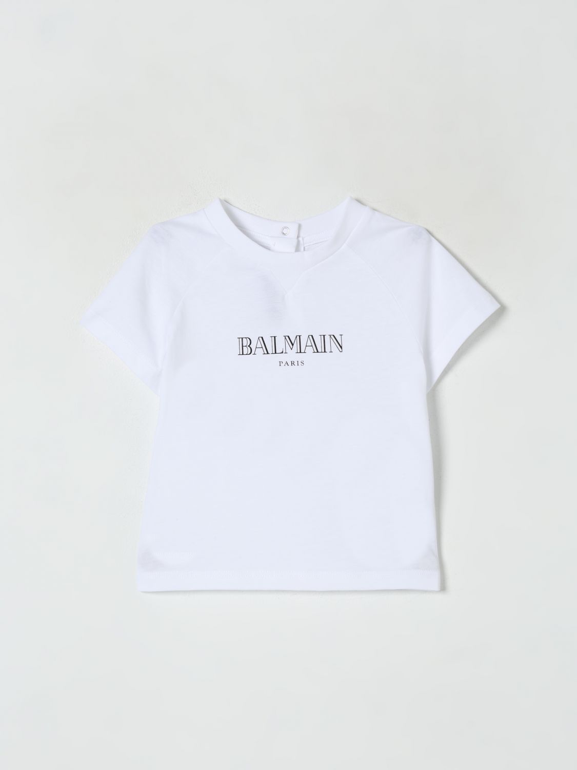 Balmain T-shirt Kinder Farbe Weiss In White