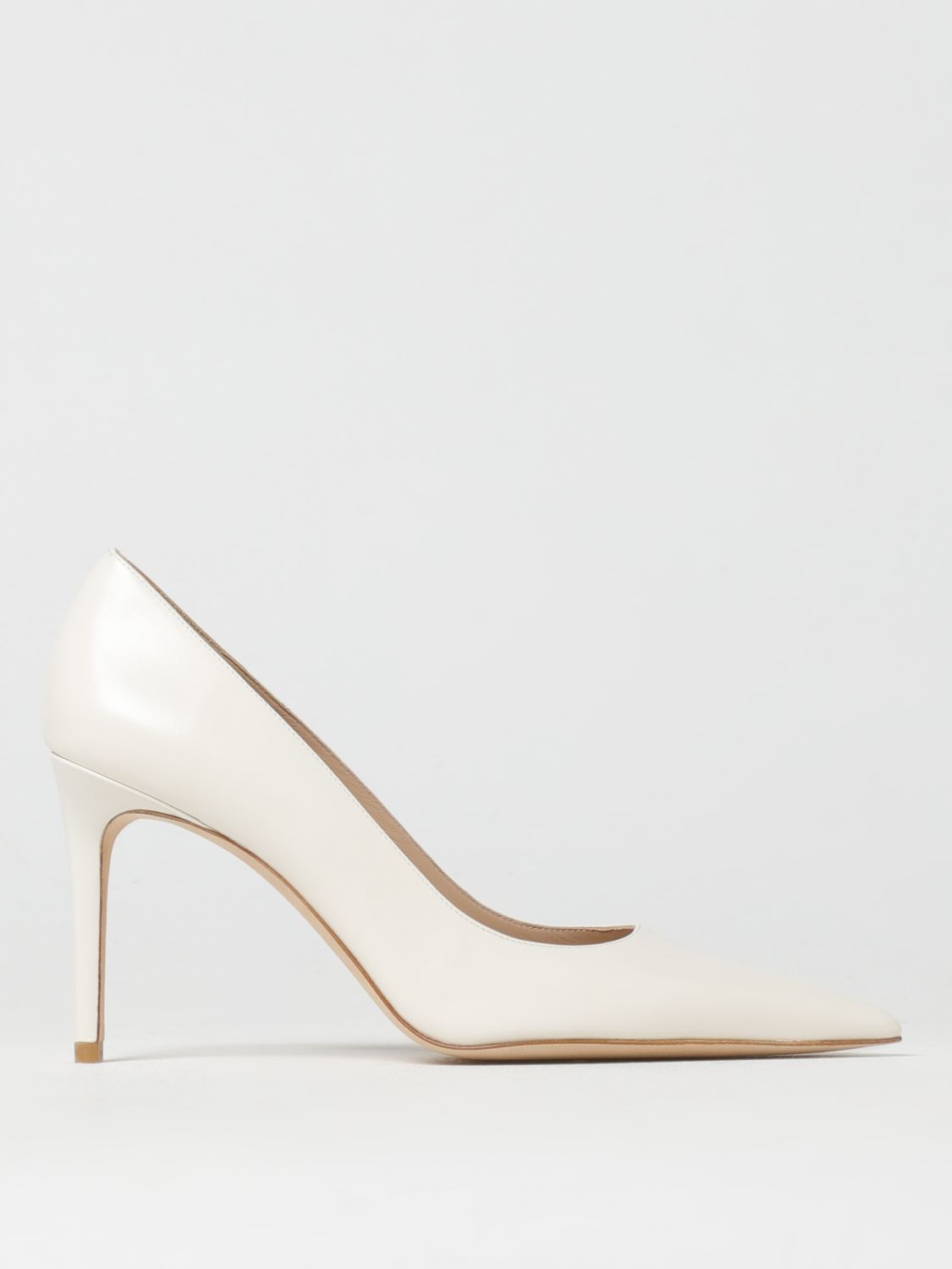Stuart Weitzman High Heel Shoes  Woman Color White