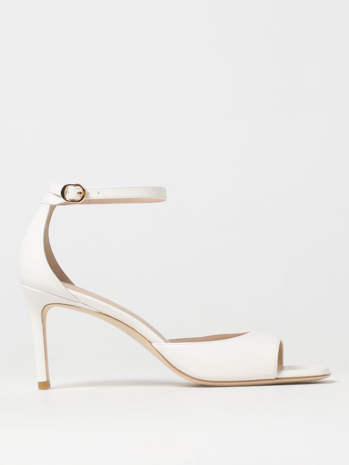 Stuart Weitzman Heeled Sandals  Woman Color White
