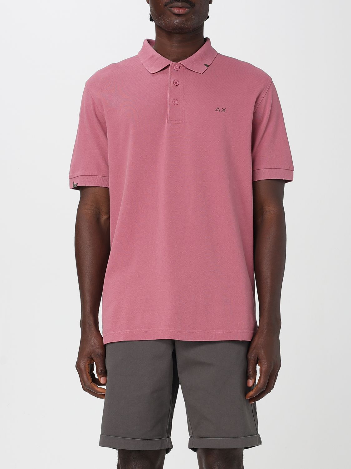 Sun 68 Polo Shirt Sun68 Men Color Pink