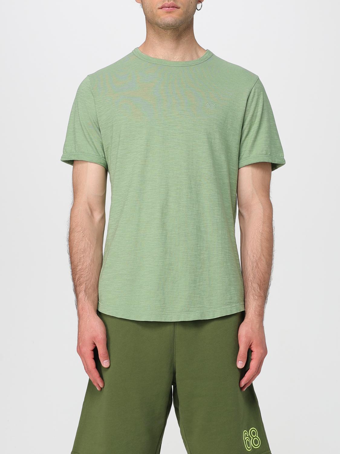 Sun 68 T-shirt Sun68 Men Color Green
