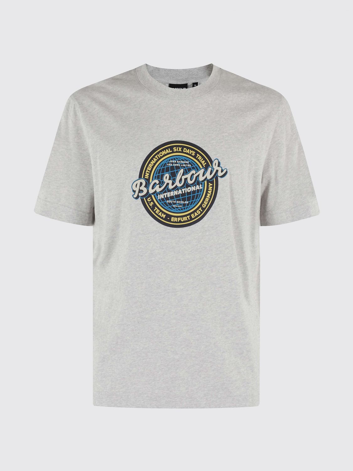 Barbour T-shirt Men Color Grey In Gray