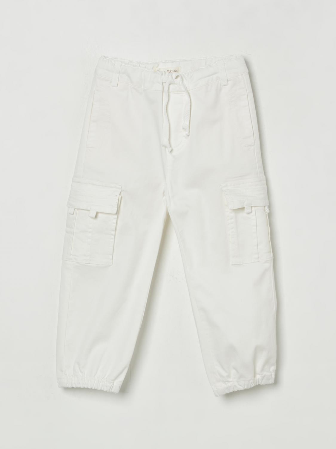 Zhoe & Tobiah Pants  Kids Color White