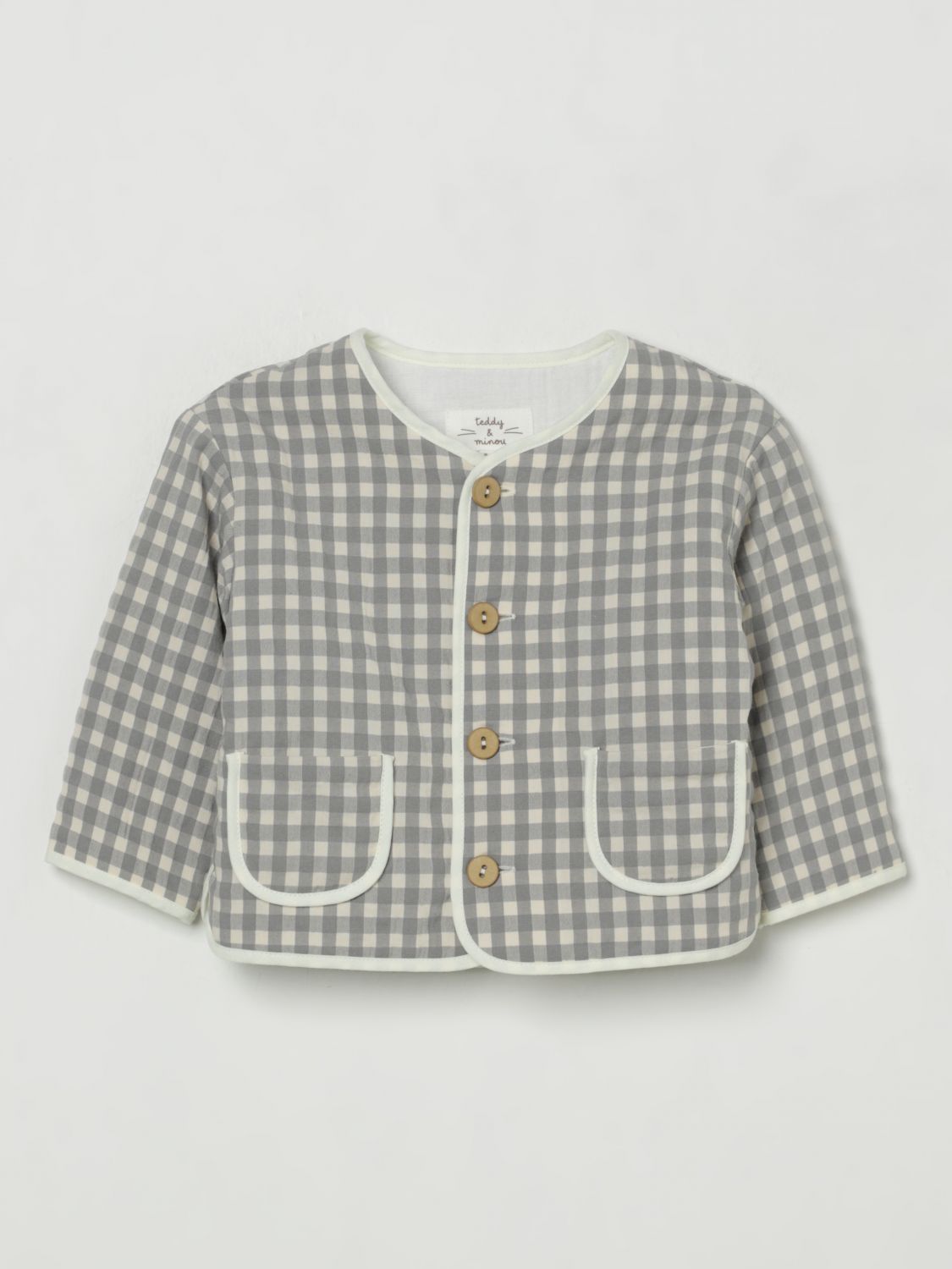 Teddy & Minou Jacket Kids Color Grey