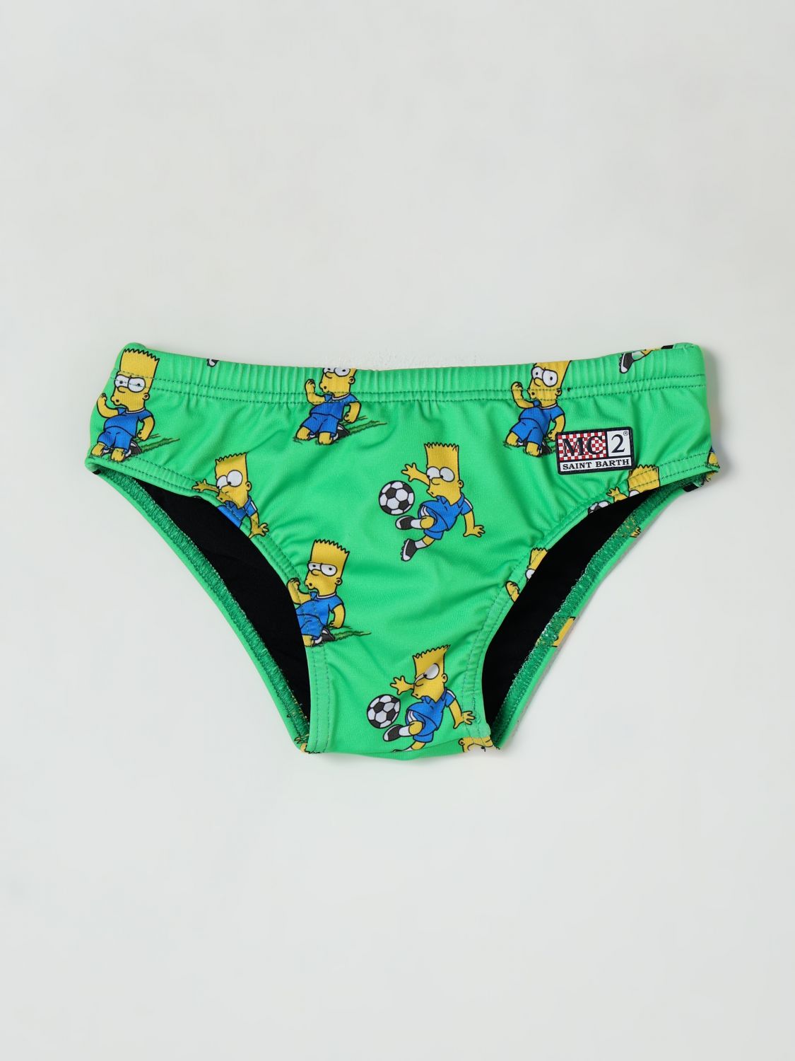 Shop Mc2 Saint Barth Swimsuit Kids Color Fa02