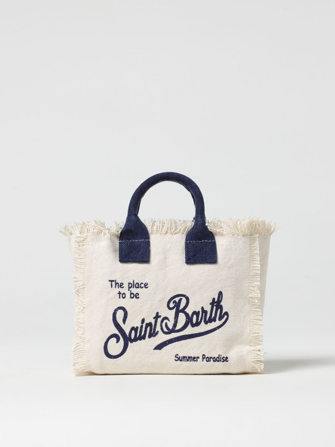 Shop Mc2 Saint Barth Handbag Woman Color White