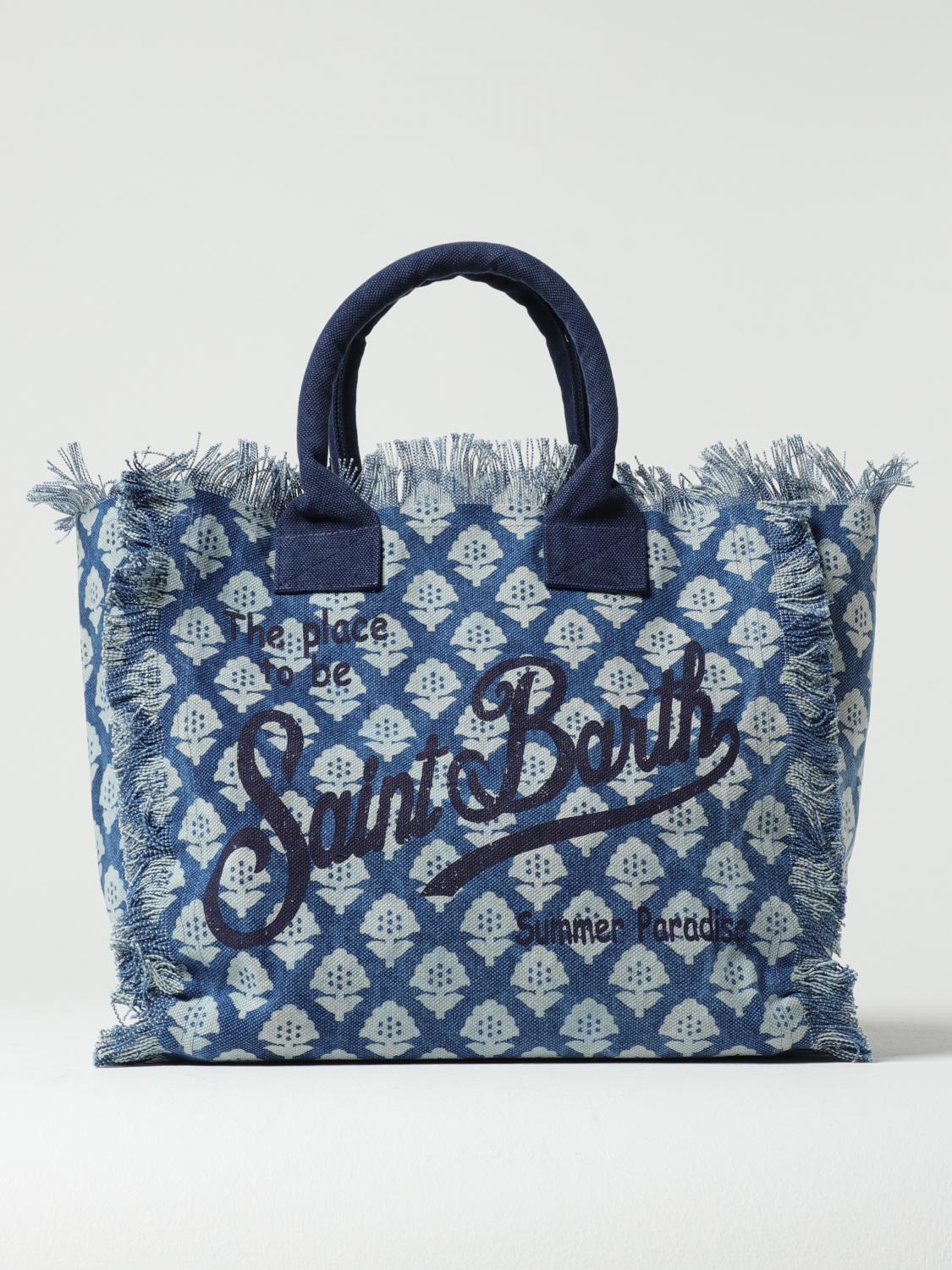 Mc2 Saint Barth Handbag Woman Color Denim