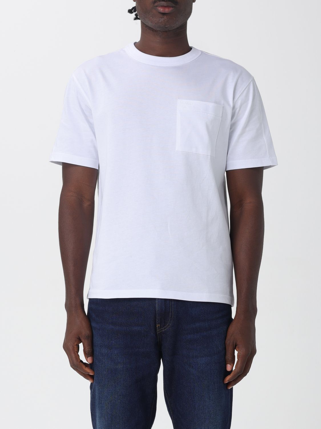 K-WAY T-Shirt Herren Farbe Weiß