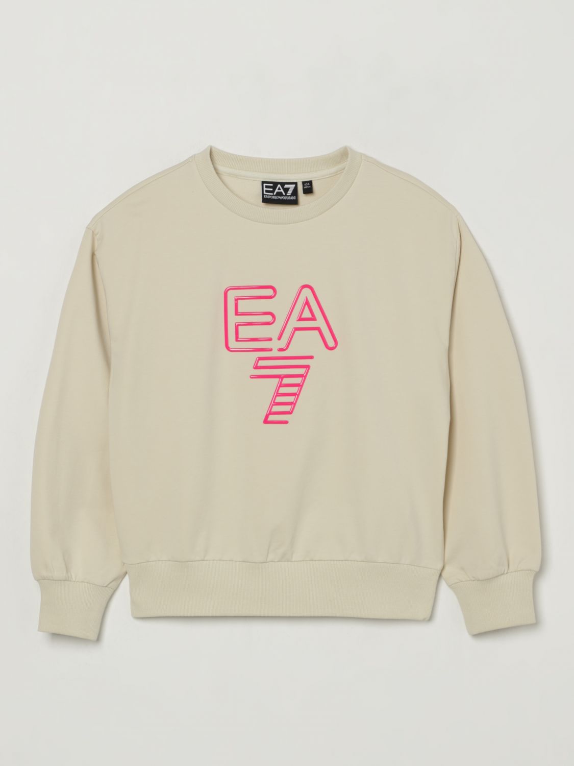 Ea7 Felpa A Girocollo Con Logo
