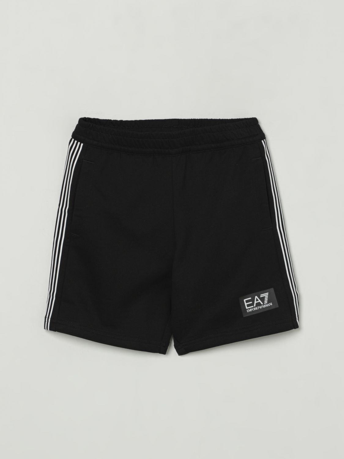 Ea7 Pantaloncino Bambino Colore Nero