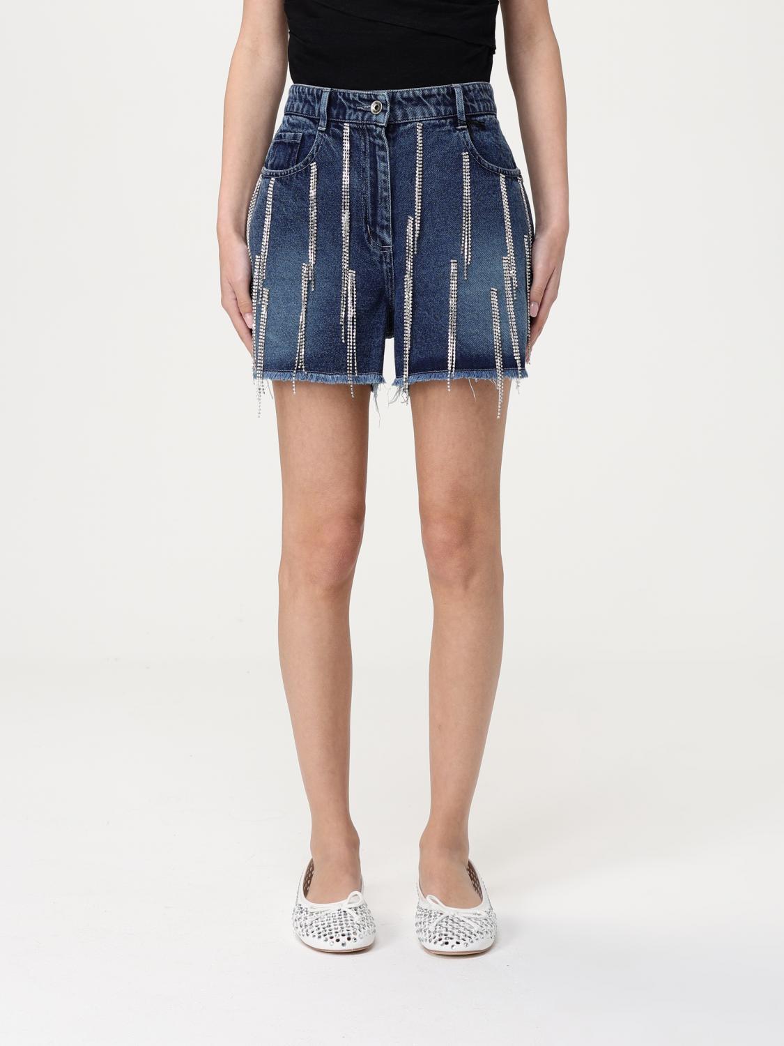 Patrizia Pepe Rhinestone-embellished Shorts