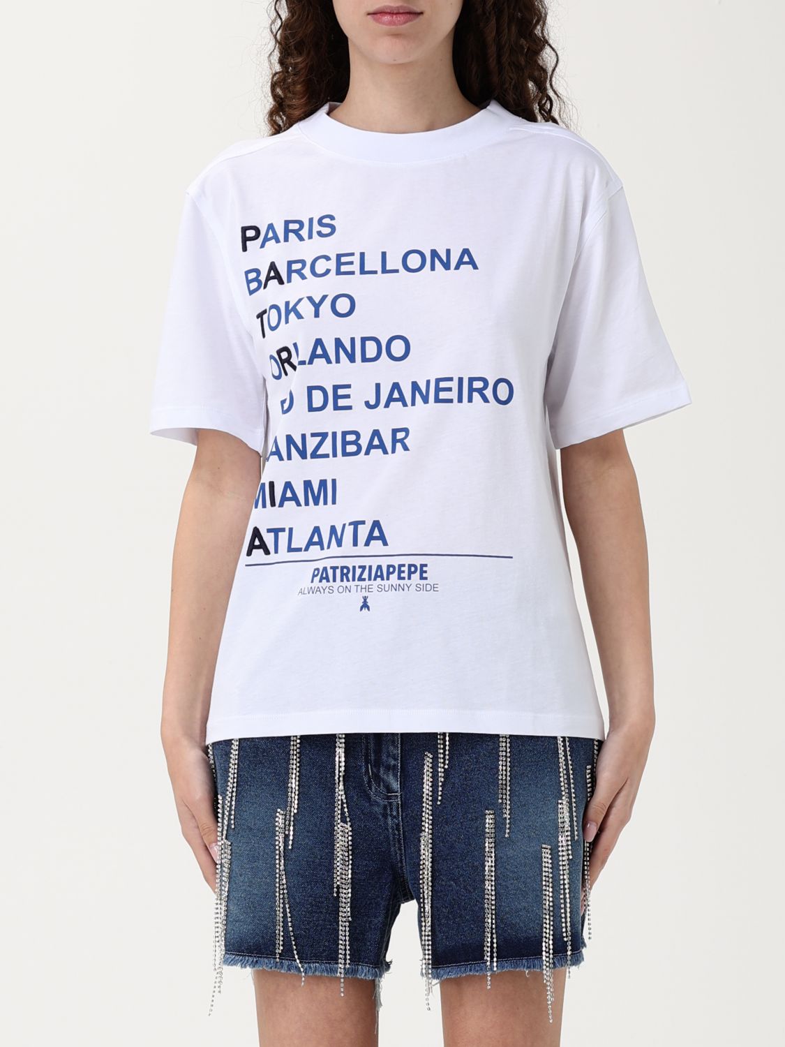 Patrizia Pepe T-shirt  Woman Color White