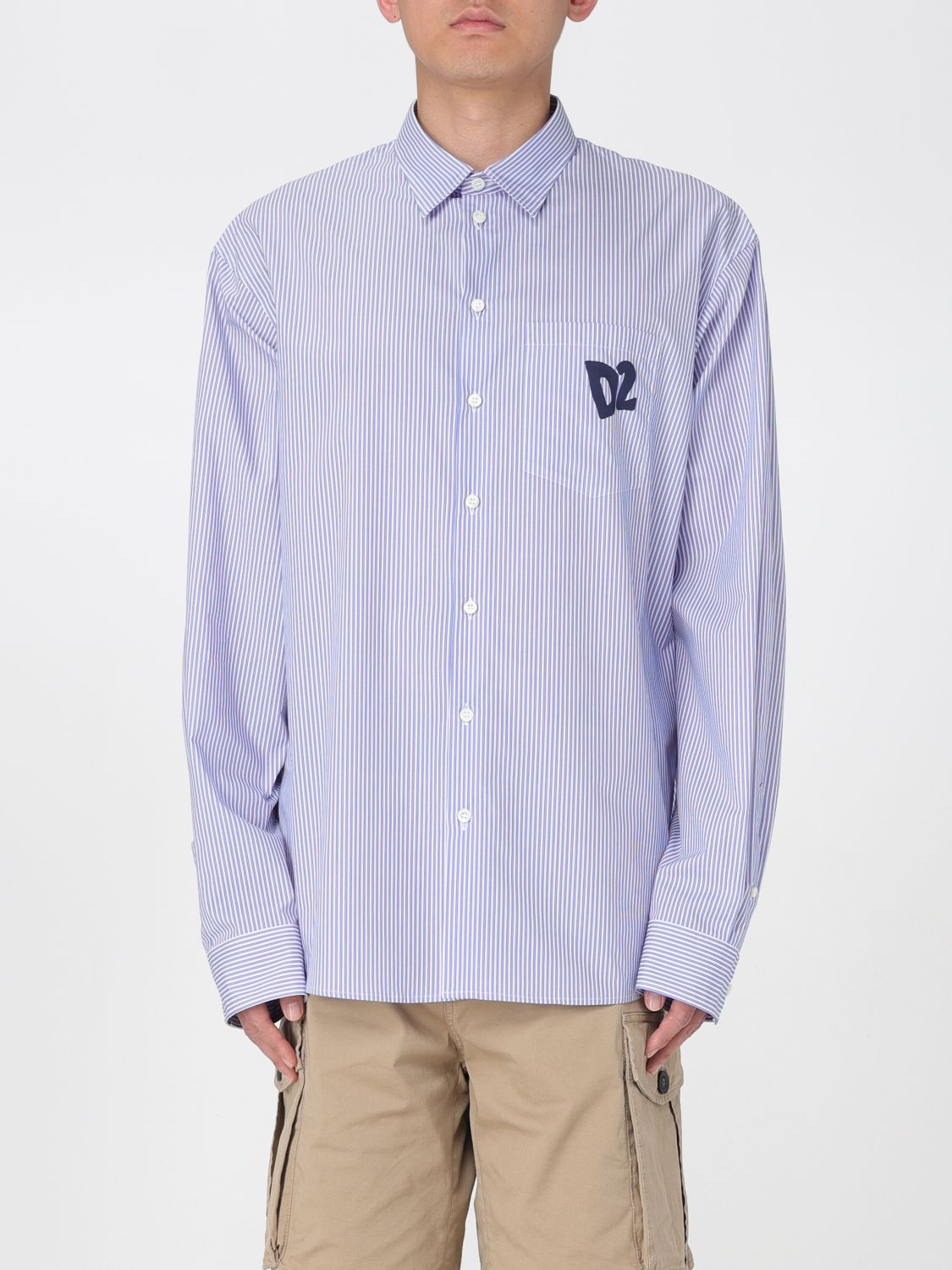 DSQUARED2 SHIRT DSQUARED2 MEN COLOR MULTICOLOR G92544005