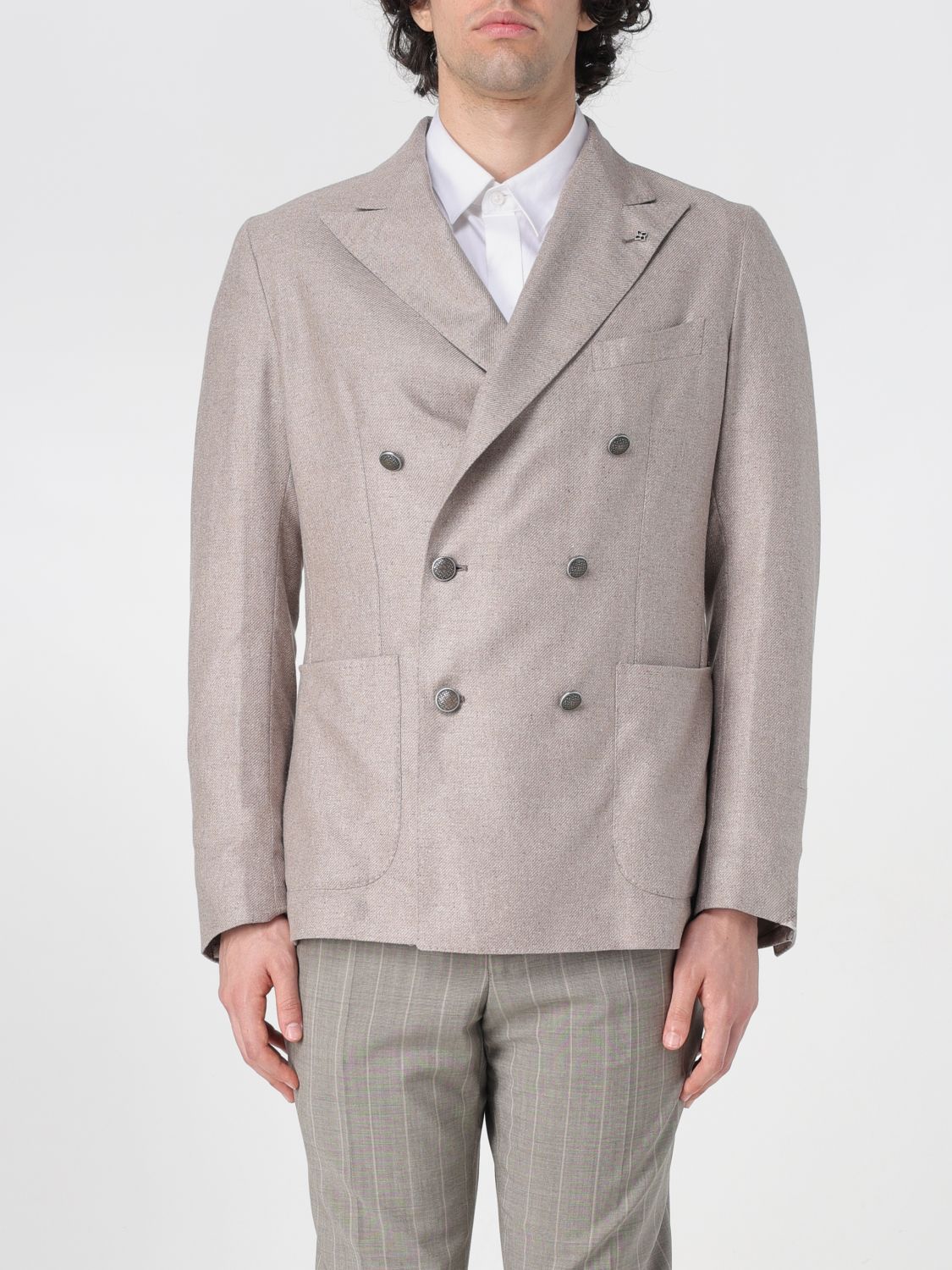 Shop Tagliatore Blazer Men Color Natural