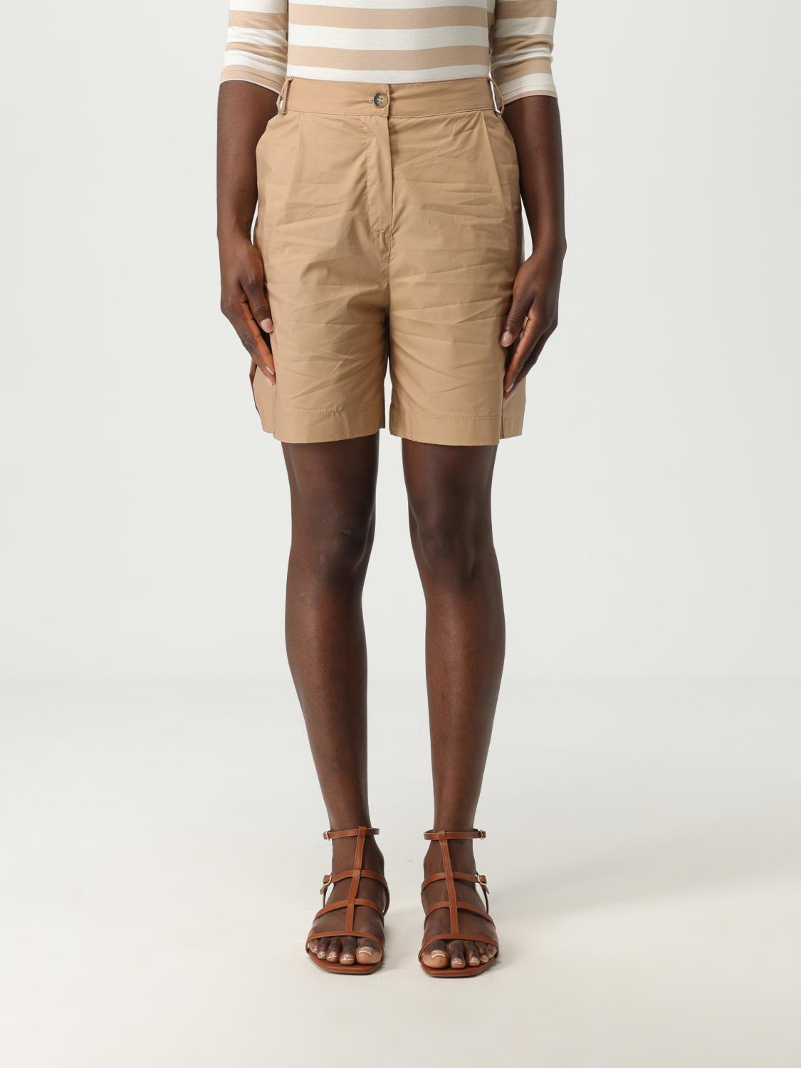 Kaos Short Woman Color Beige