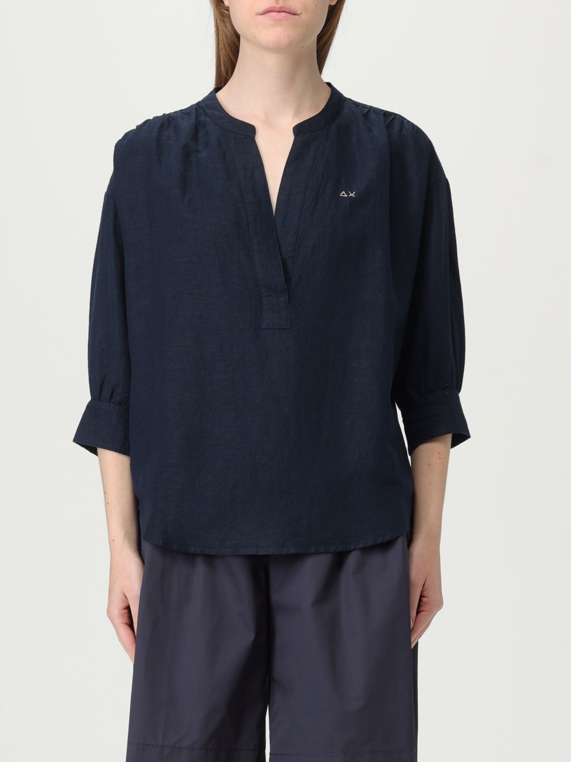 Sun 68 Shirt Sun68 Woman Color Blue In Blue