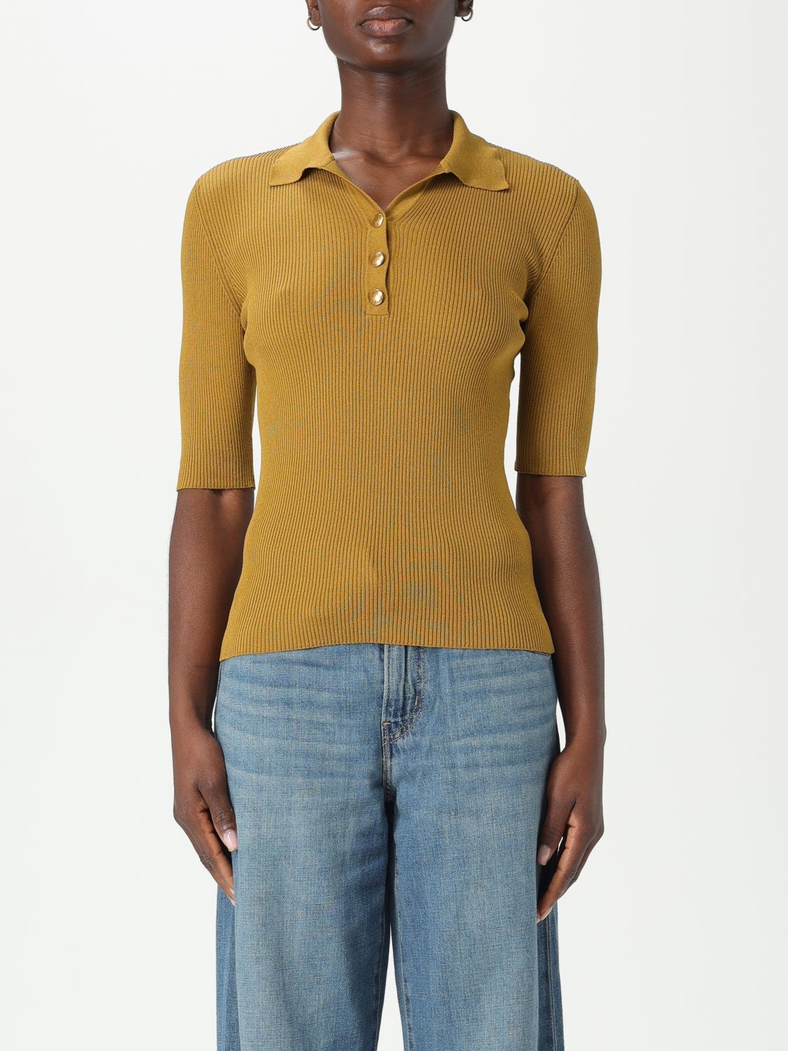 Twinset T-shirt  Woman Color Gold