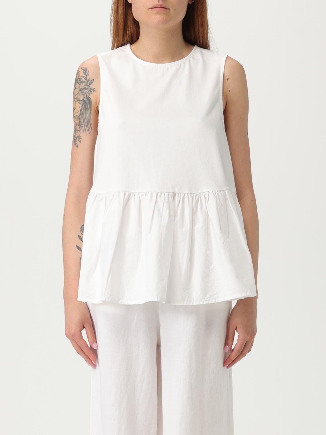 Sun 68 Top Sun68 Woman Color White
