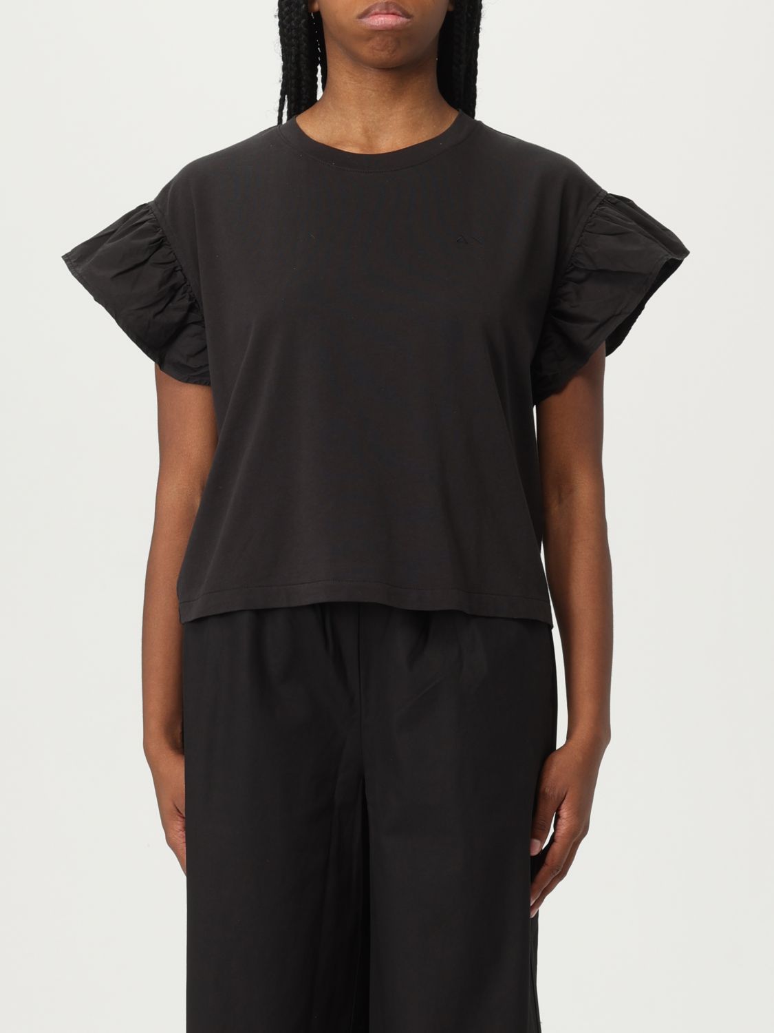Sun68 T-shirt  Woman Color Black