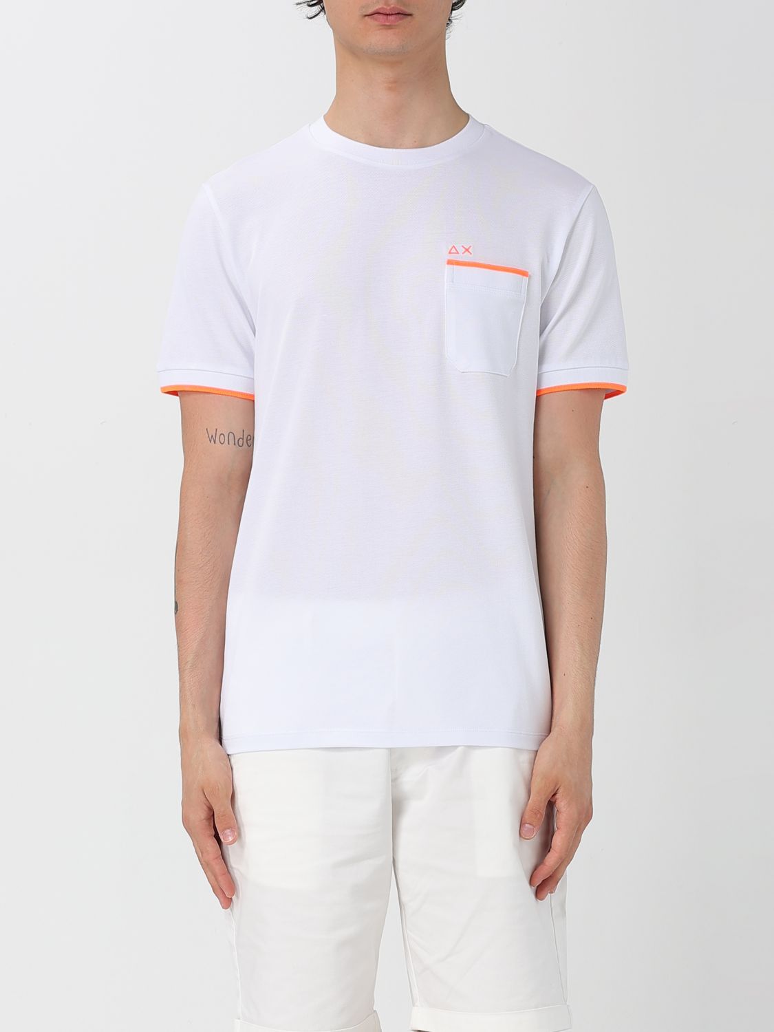 Sun 68 Polo Shirt Sun68 Men Color White