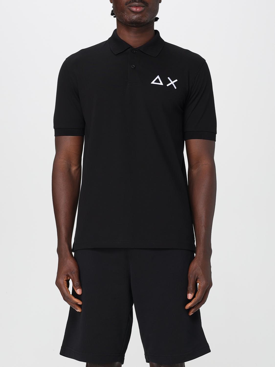 Sun 68 Polo Shirt Sun68 Men Color Black
