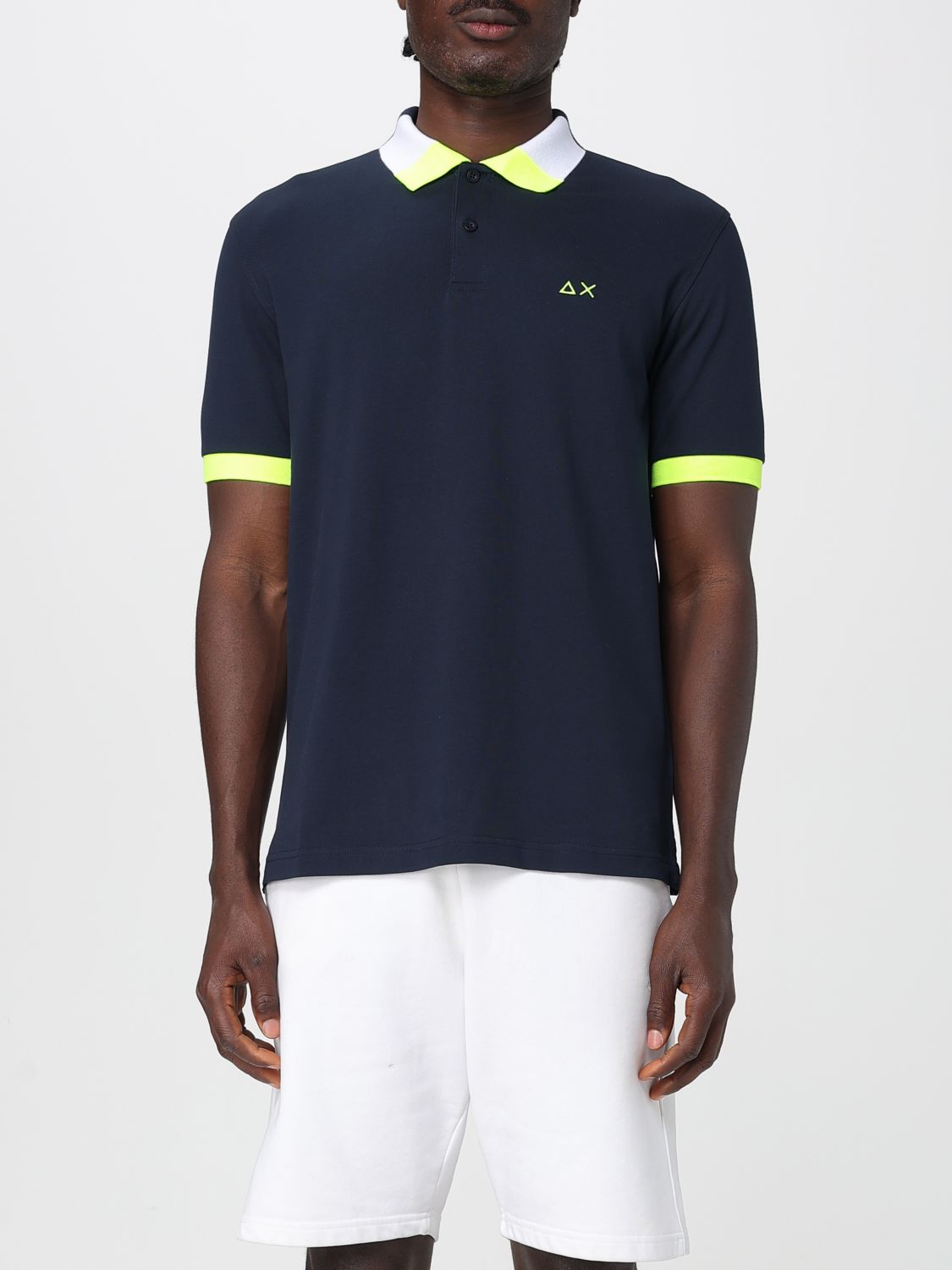 Sun68 Colour-block Polo Shirt
