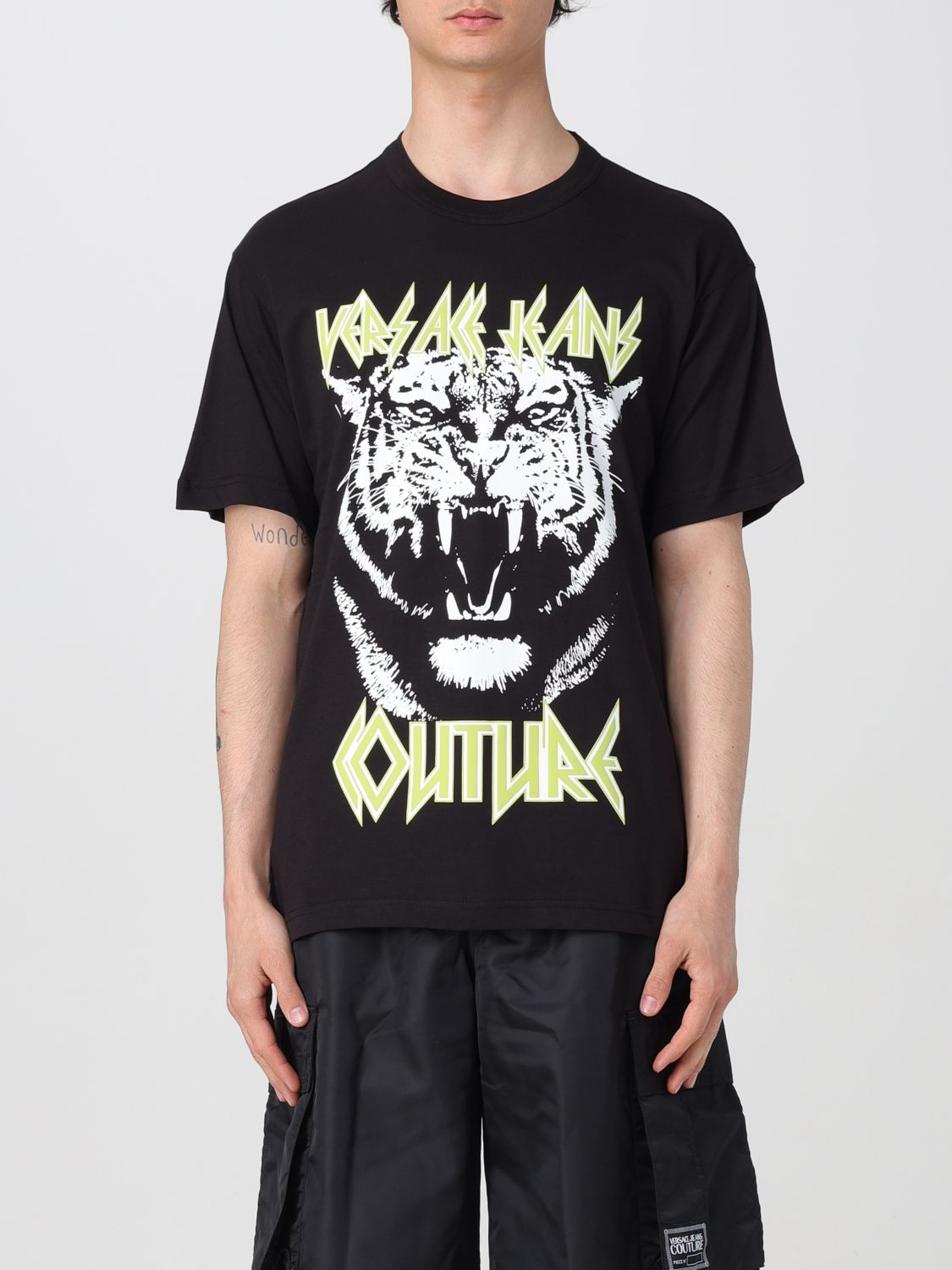 Versace Jeans Couture T-shirt  Men Color Black
