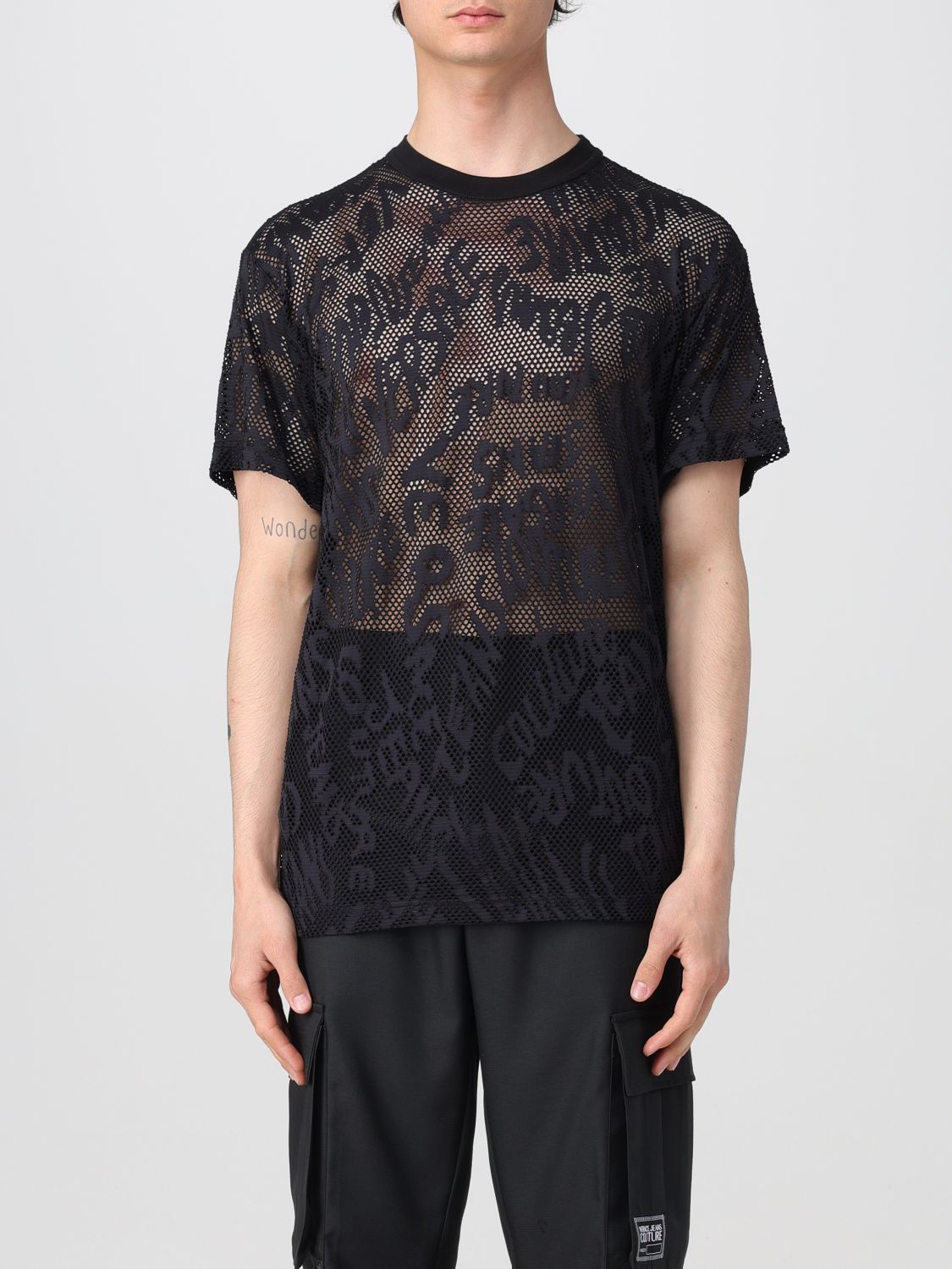 Versace Jeans Couture T-shirt  Men Color Black