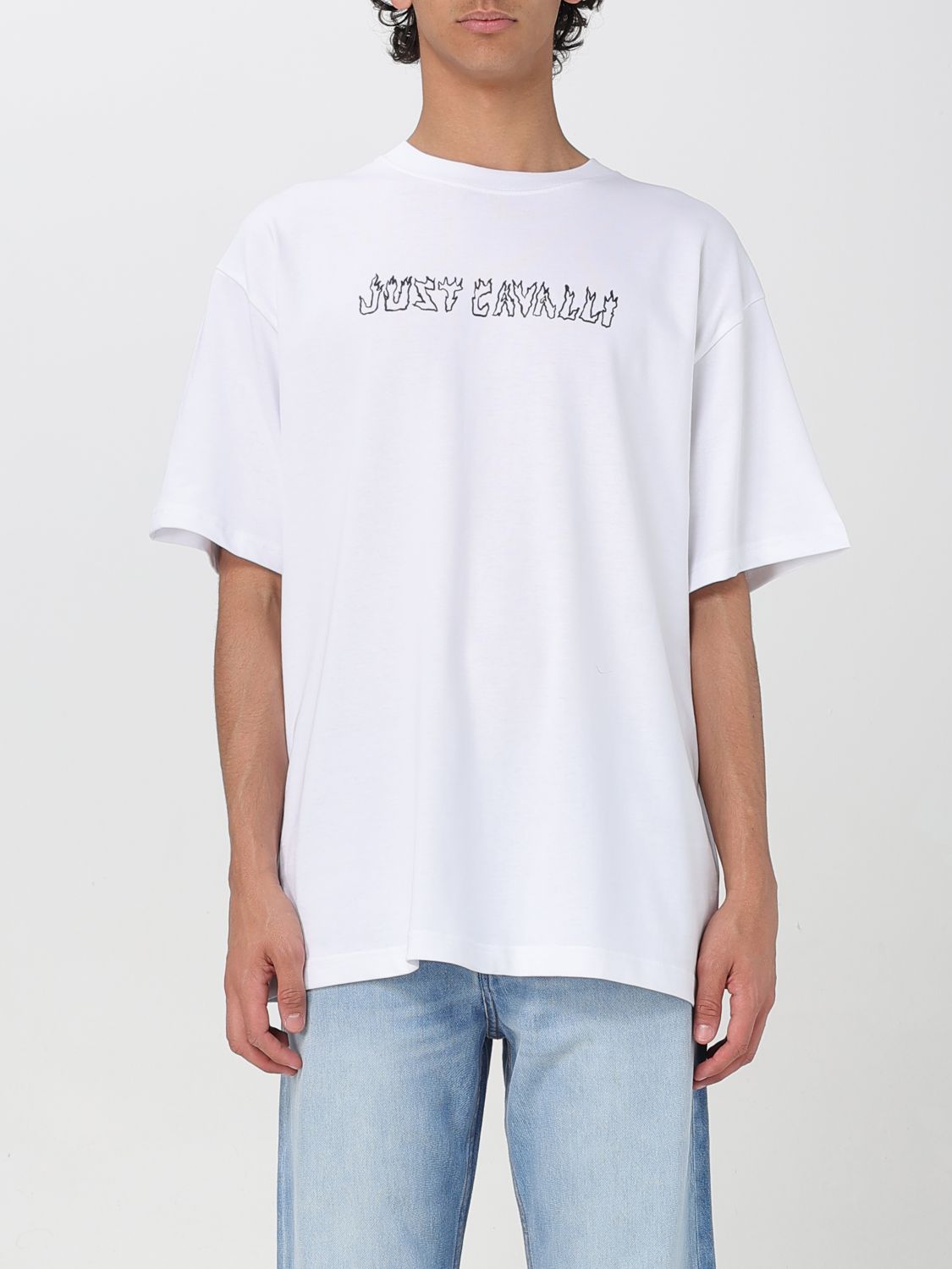 Just Cavalli T-shirt  Men Color White