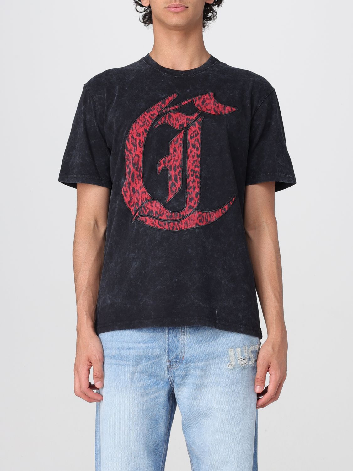 Just Cavalli T-shirt  Men Color Black