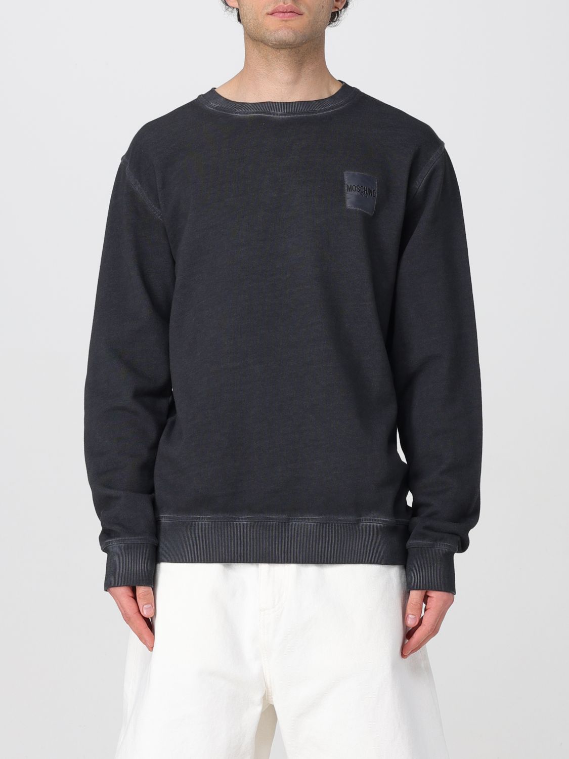 Moschino Sweater  Couture Men Color Grey