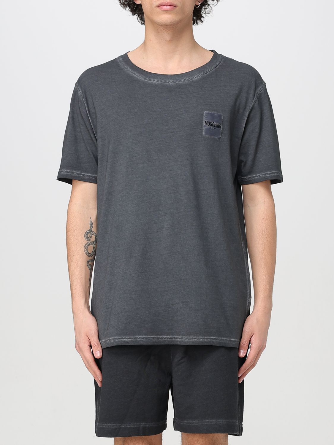Moschino T-shirt  Couture Men Color Grey