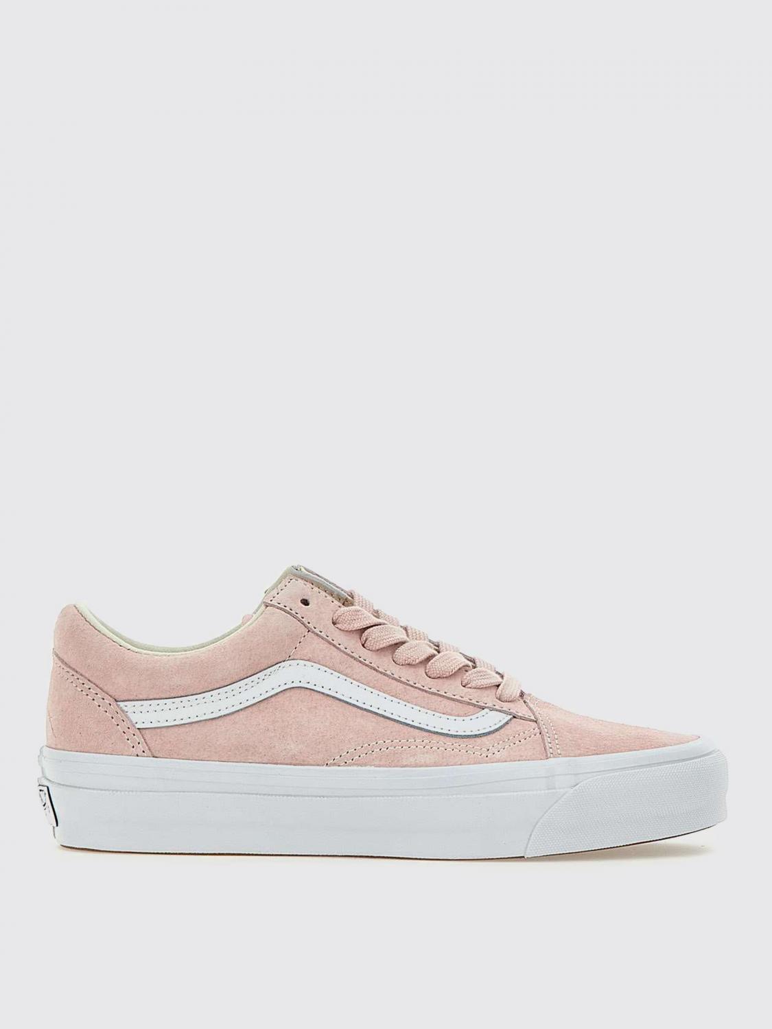 Vans Lx Old Skool Pink Suede Sneakers In Pink