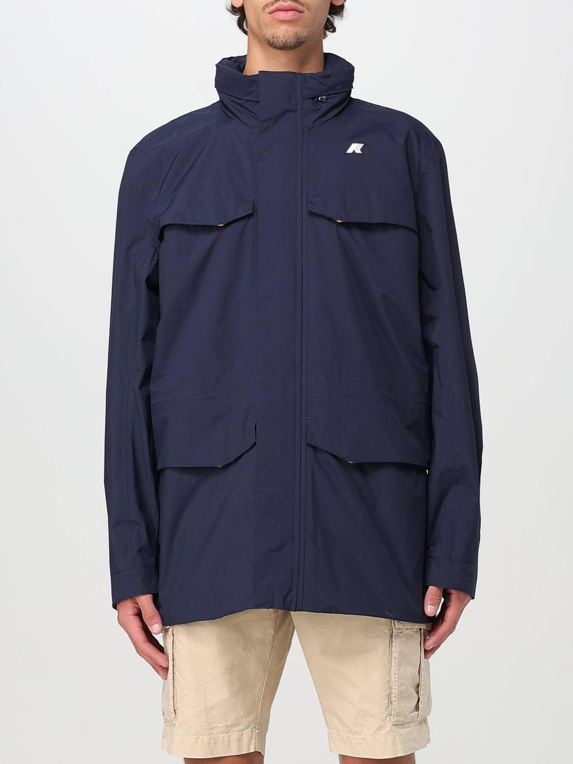 K-way Jacket  Men Color Blue